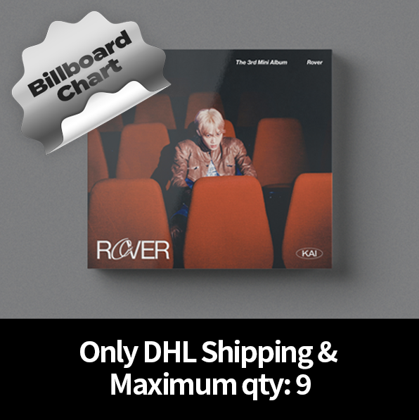 [Counting towards Billboard chart] KAI - The 3rd Mini Album [Rover] (Digipack Ver.) (DHL Shipping Only & Maximum qty: 9)