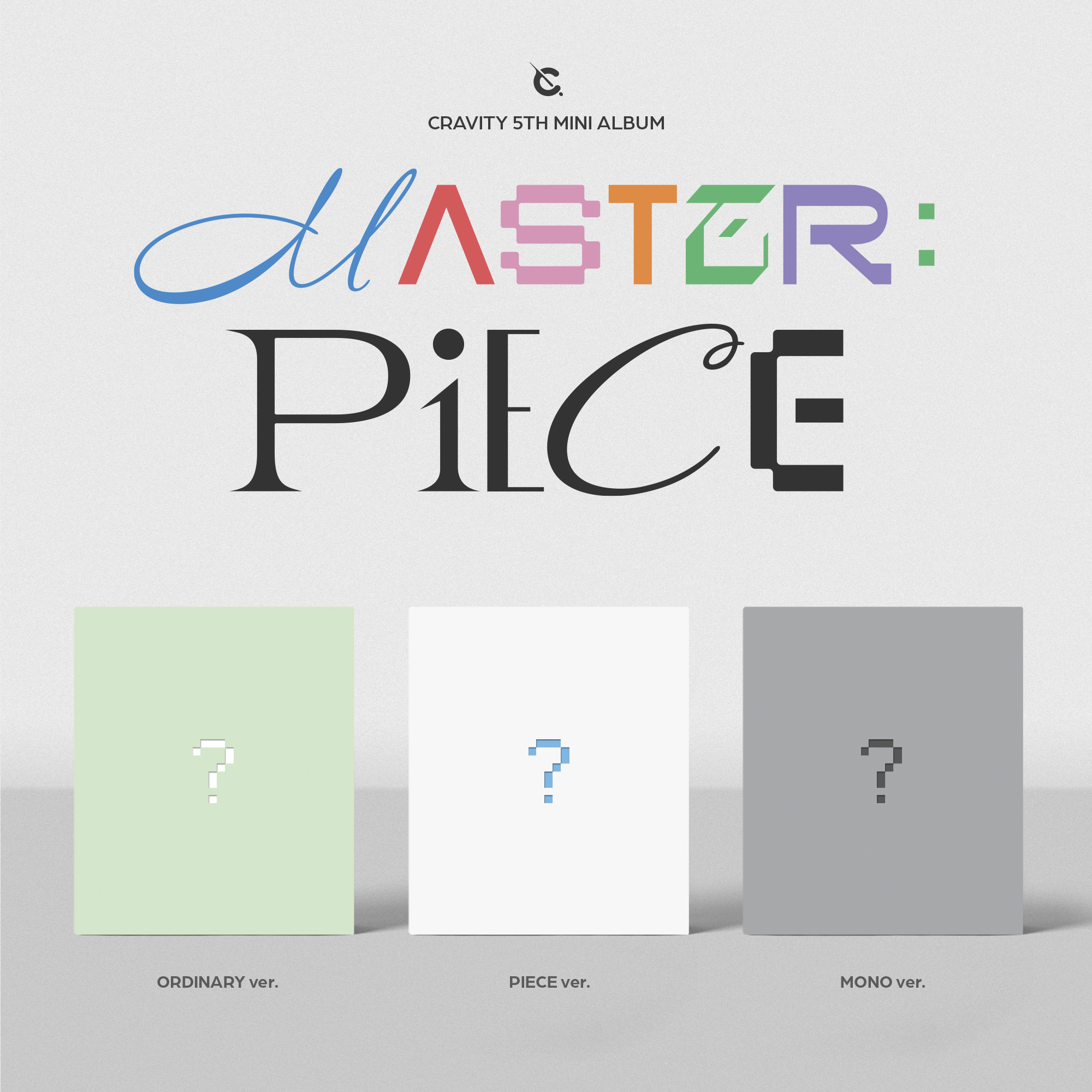 [全款 裸专] [视频签售活动] [MINHEE] CRAVITY - 迷你5辑 [MASTER:PIECE] (随机版本)_安成民中文首站 