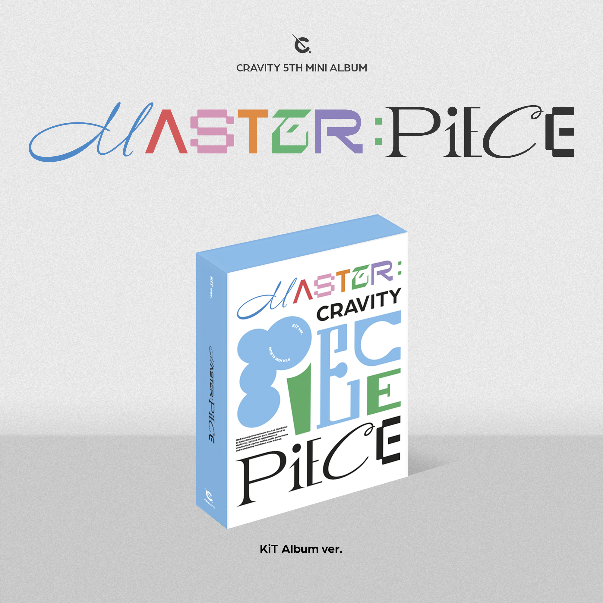 CRAVITY - 5th Mini Album [MASTER:PIECE] (KiT Album)