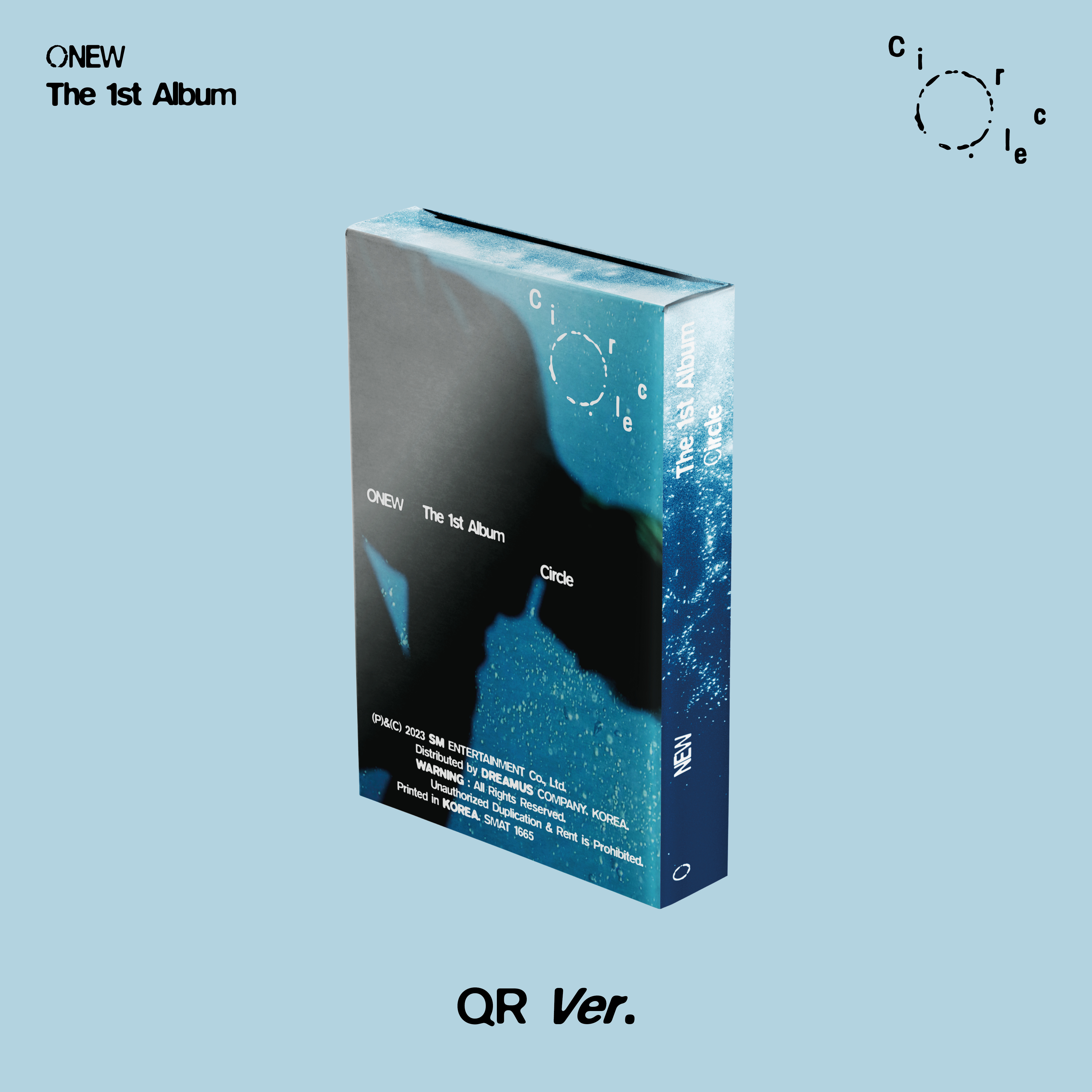[@br_onew] ONEW - 1st Album [Circle] (QR Ver.) (Smart Album)