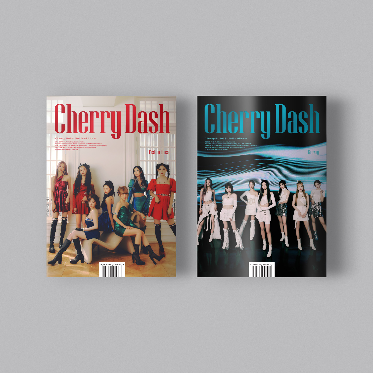 [2CD SET] Cherry Bullet - 3rd Mini Album [Cherry Dash] (Fashion House Ver. + Runway Ver.)