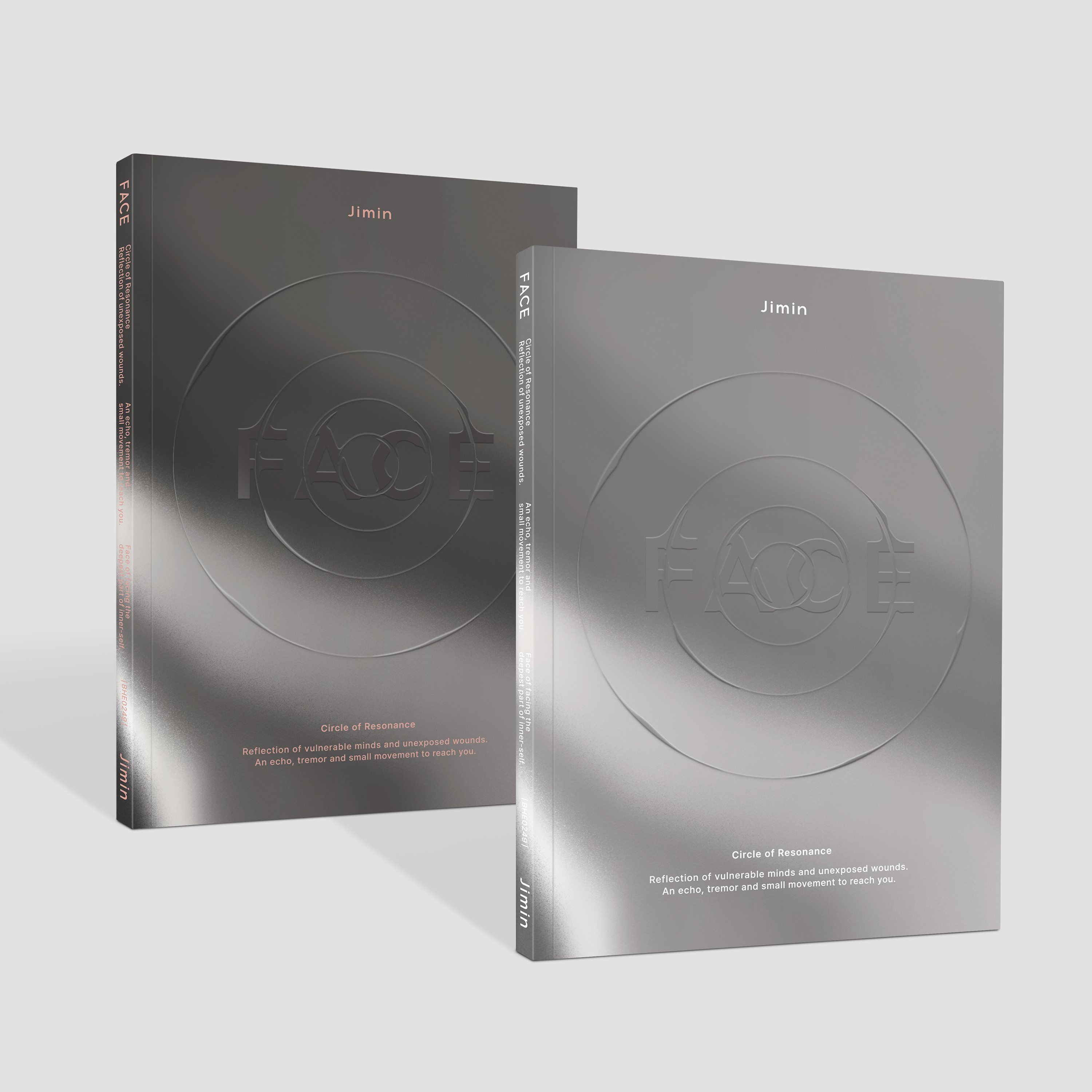 [全款 裸专] [Ktown4u Special Gift] [2CD 套装] Jimin (BTS) - [FACE] (Invisible Face + Undefinable Face)_百度国旻吧