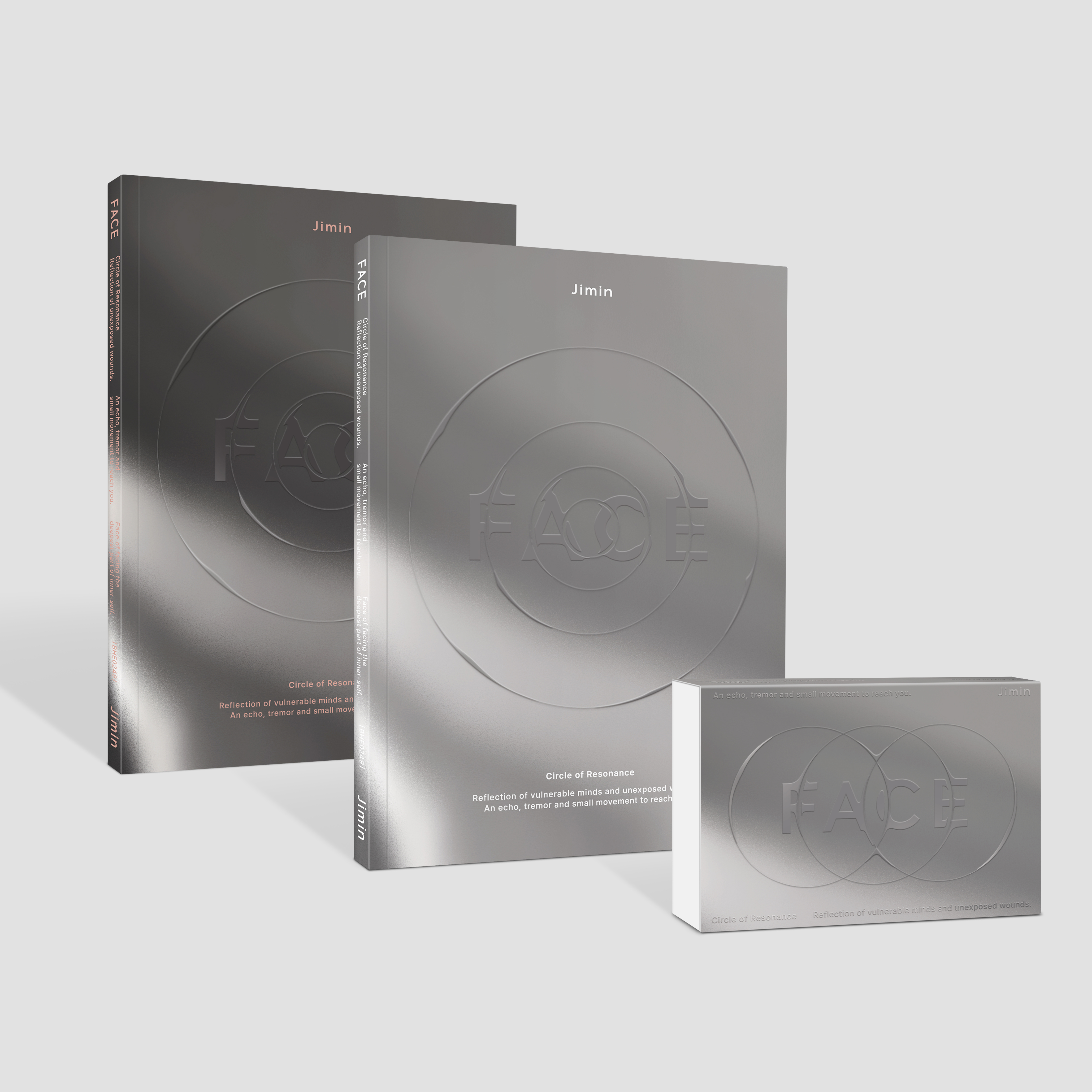 [@JIMINATION_EU][3CD SET] Jimin (BTS) - [FACE] (Invisible Face + Undefinable Face + Weverse Albums Ver.)