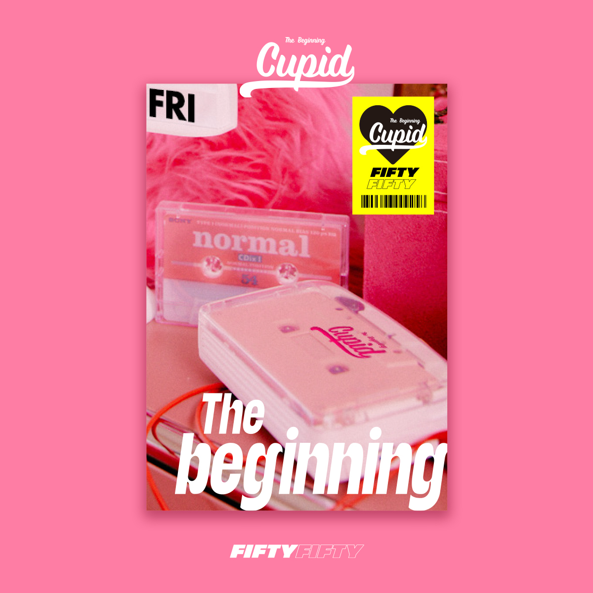 [Off-Line Sign Event] FIFTY FIFTY - The 1st Single Album [The Beginning: Cupid] (NERD Ver.)