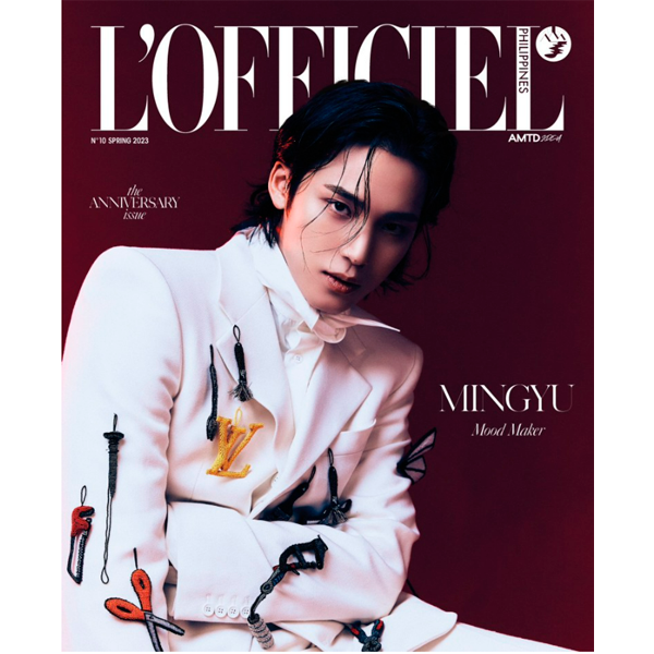 L`OFFICIEL Philippine Spring '23 ISSUE (Cover : Seventeen : MINGYU)