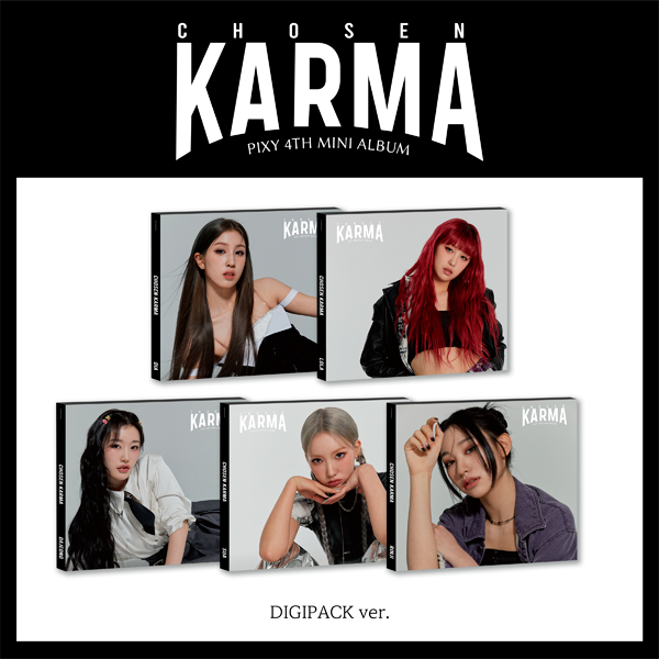 PIXY - 4th Mini Album [CHOSEN KARMA] (DIGIPACK ver.) (DIA ver.)