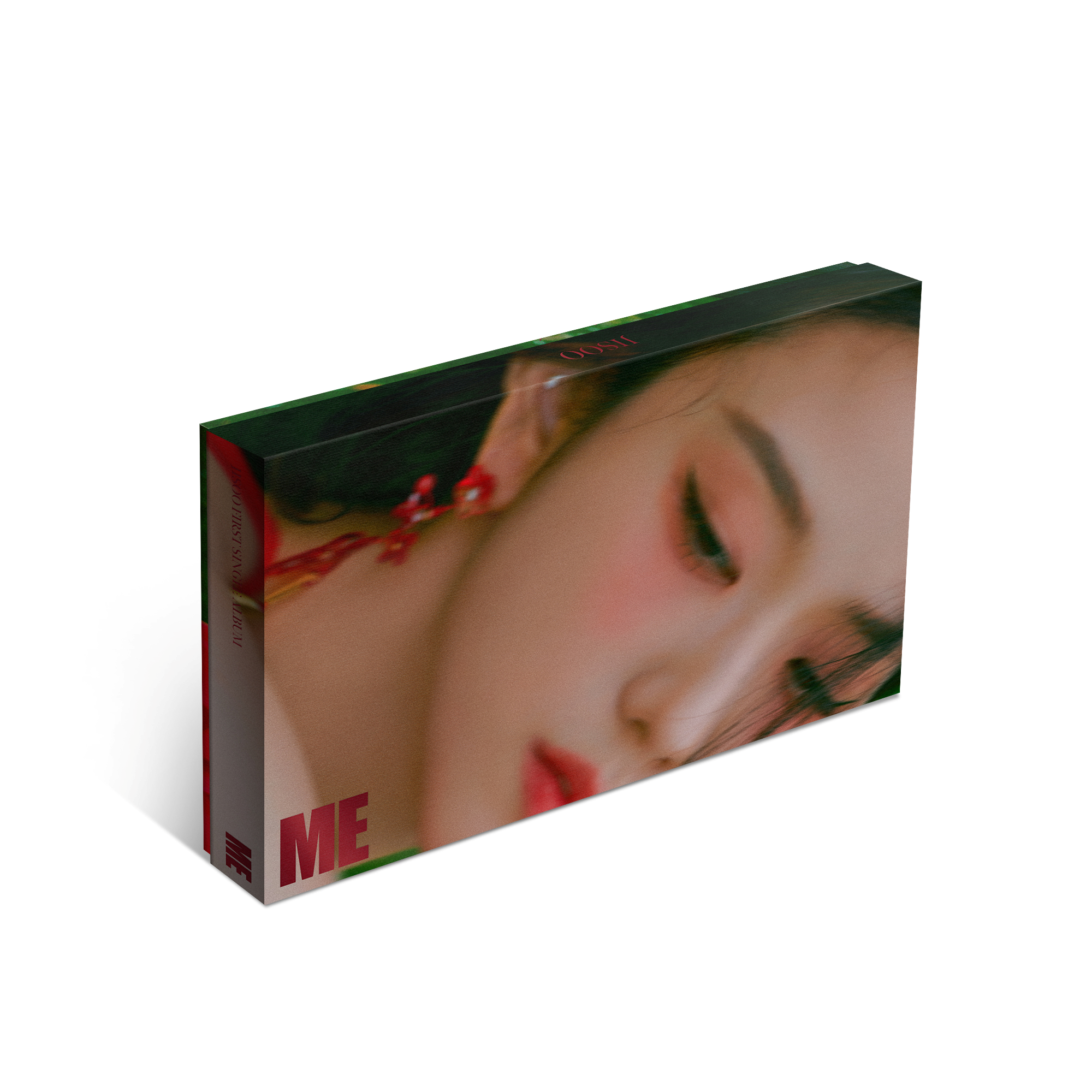 JISOO - JISOO FIRST SINGLE ALBUM [ME] (Red Ver.) (Second Press)