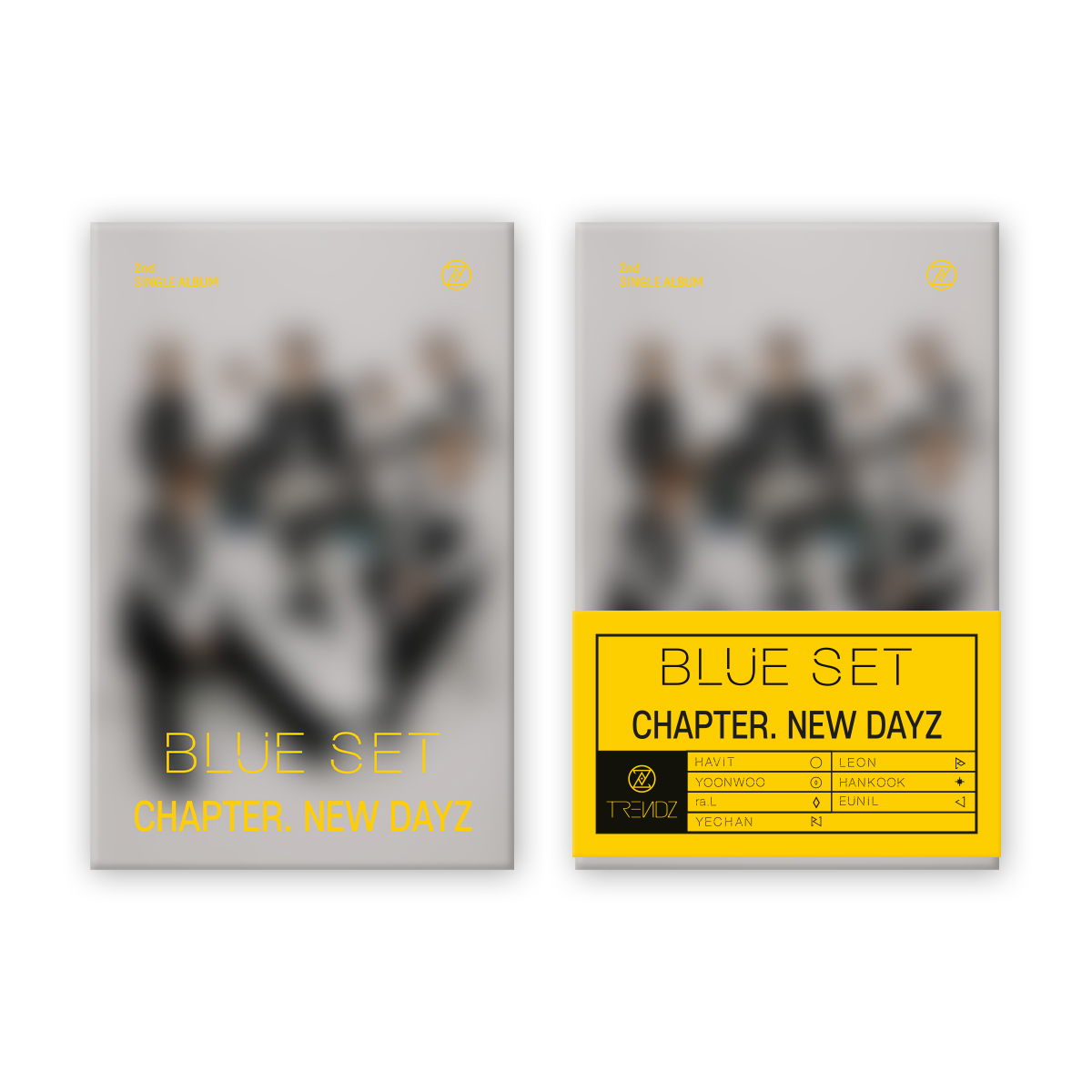 TRENDZ - 2nd SINGLE ALBUM [BLUE SET Chapter. NEW DAYZ] (POCAALBUM)