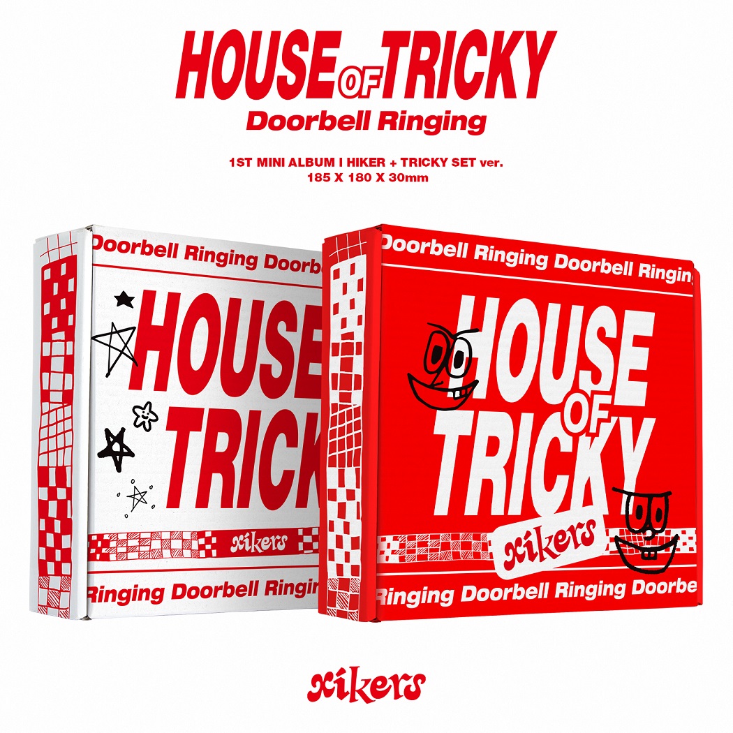 [全款 裸专][2CD 套装] xikers - 迷你1辑 [HOUSE OF TRICKY : Doorbell Ringing] (HIKER Ver. + TRICKY Ver.) _咸珍植_JINSIKBAR