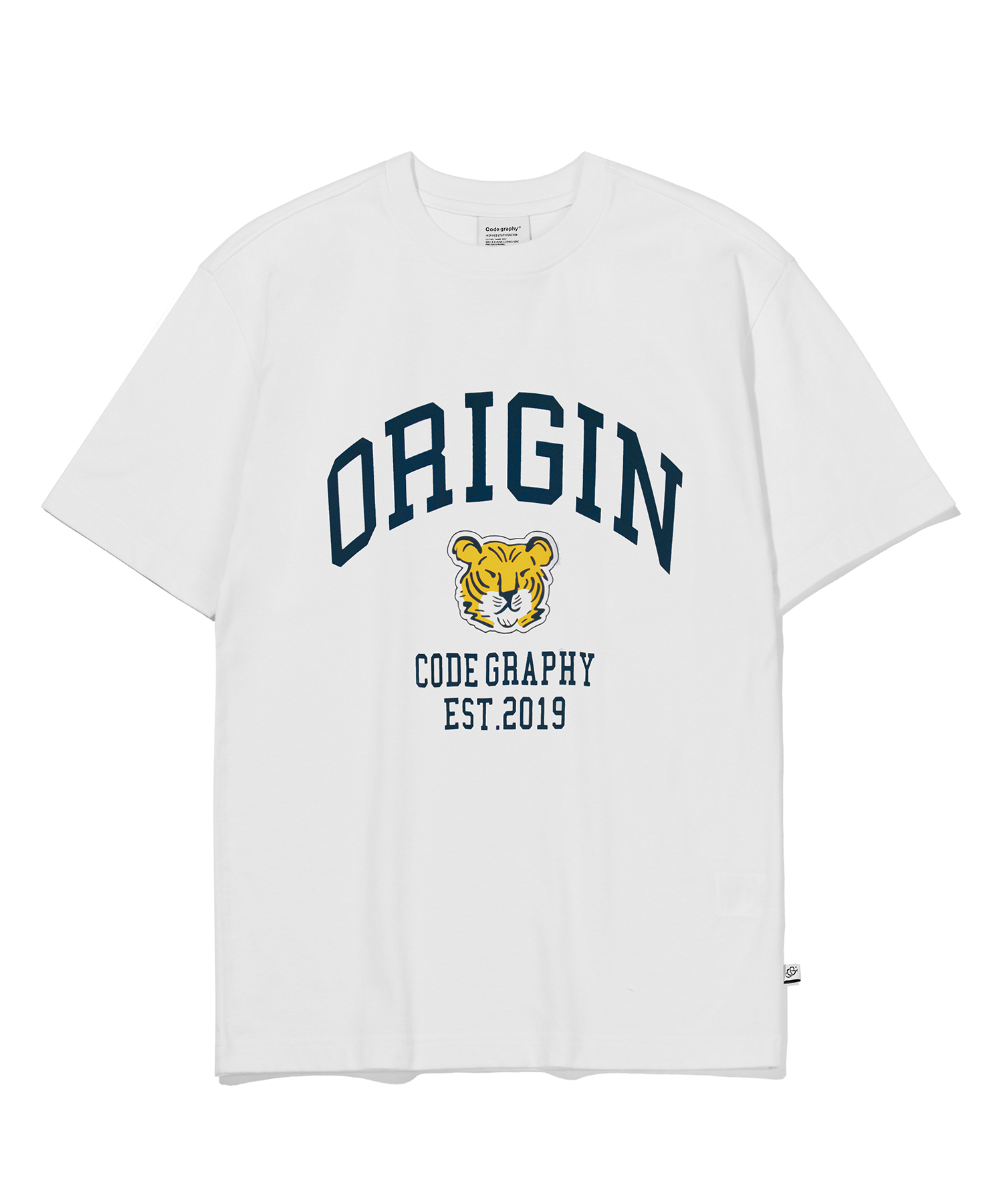 [CGP] Origin Tiger Logo Short Sleeve T-Shirt 2colors