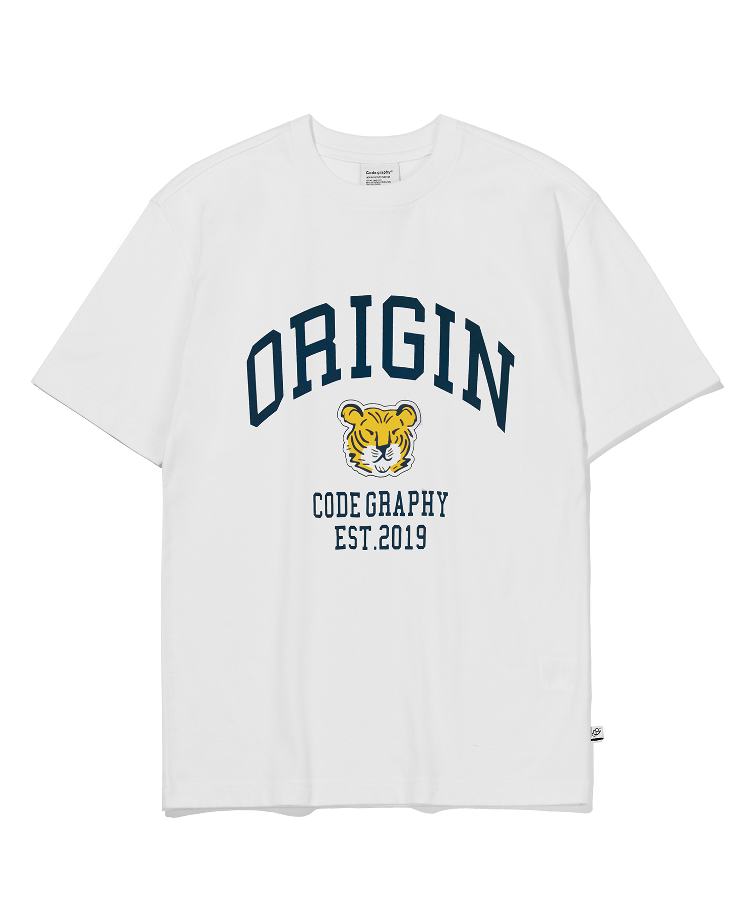 [CGP] Origin Tiger Logo Short Sleeve T-Shirt 2colors