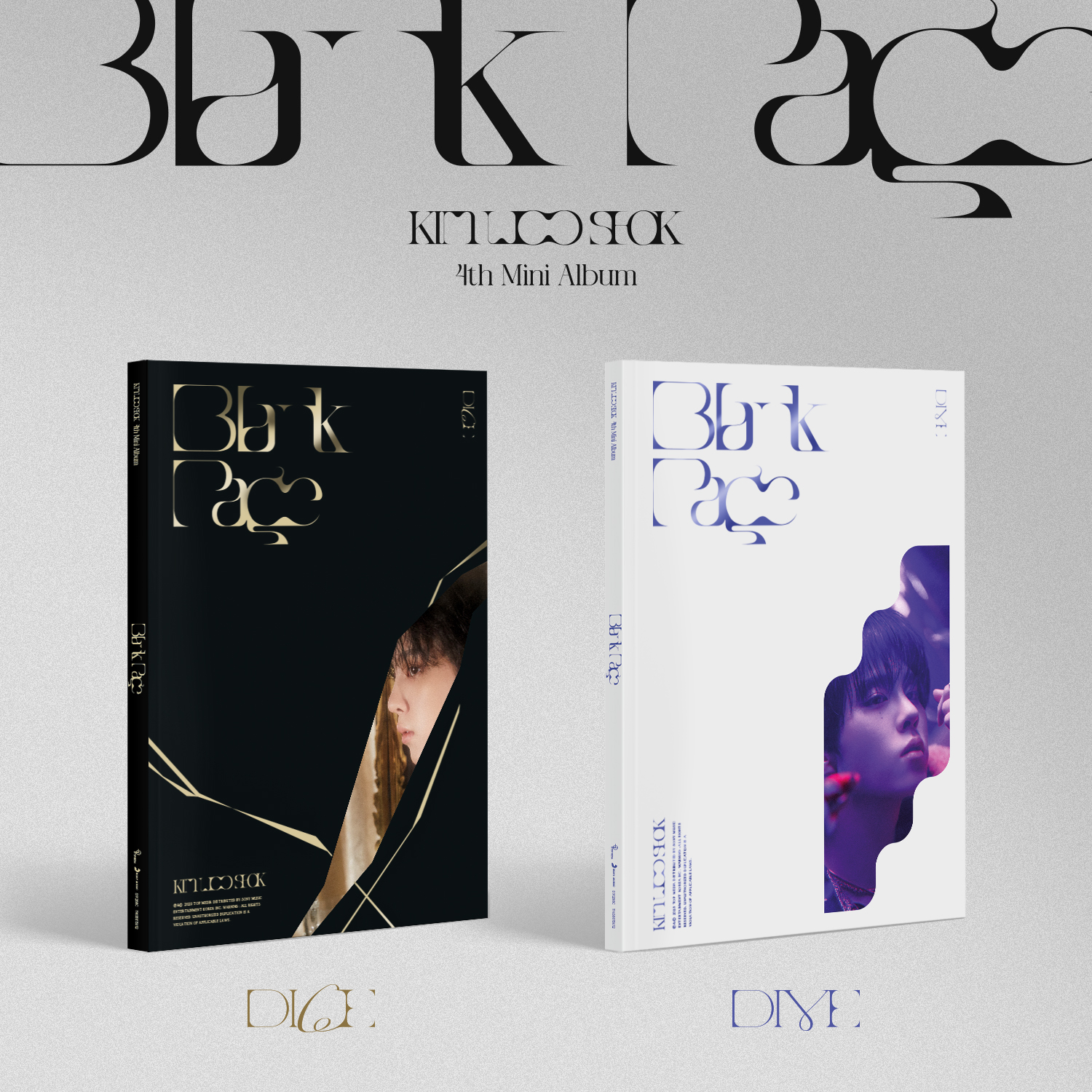 [全款 裸专 第二批 截止到4.9早7点] [2CD 套装] Kim Woo Seok - 迷你4辑 [Blank Page] (Dice Ver. + Dive Ver.) _金宇硕_sinfoNIA鸡爪铺