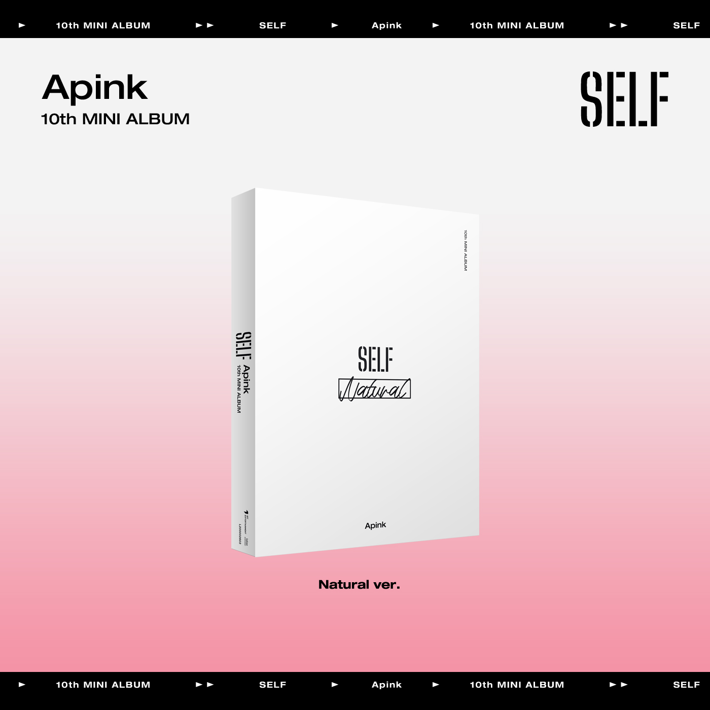 [Online Lucky Draw Event] Apink - 10th Mini Album [SELF] (Natural ver.) **NON-REFUNDABLE**