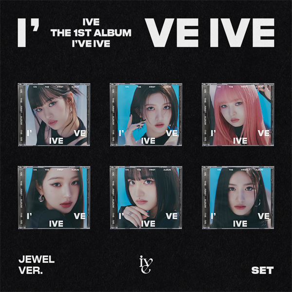 [全款 裸专 第二批(截止至4.16早7点)] IVE - 正规1辑 [I've IVE] (Jewel Ver.) (限量版) (随机版本)_IVE-Miraito1201