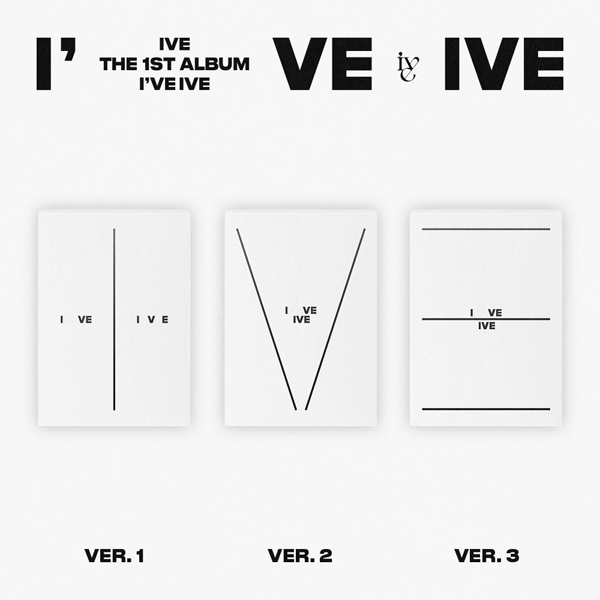 [@chartsive] IVE - THE 1ST ALBUM [I've IVE] (Random Ver.)