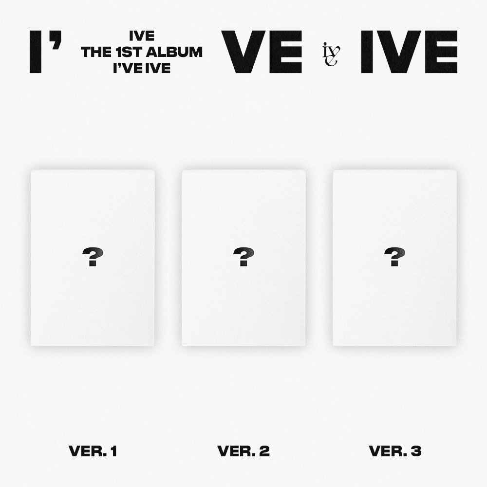 [全款 裸专] [视频签售活动] [Unit A : GAEUL, JANG WONYOUNG, LEESEO] [3CD 套装] IVE - 正规1辑 [I've IVE] (VER.1 + VER.2 + VER.3) _ IVE-Miraito1201