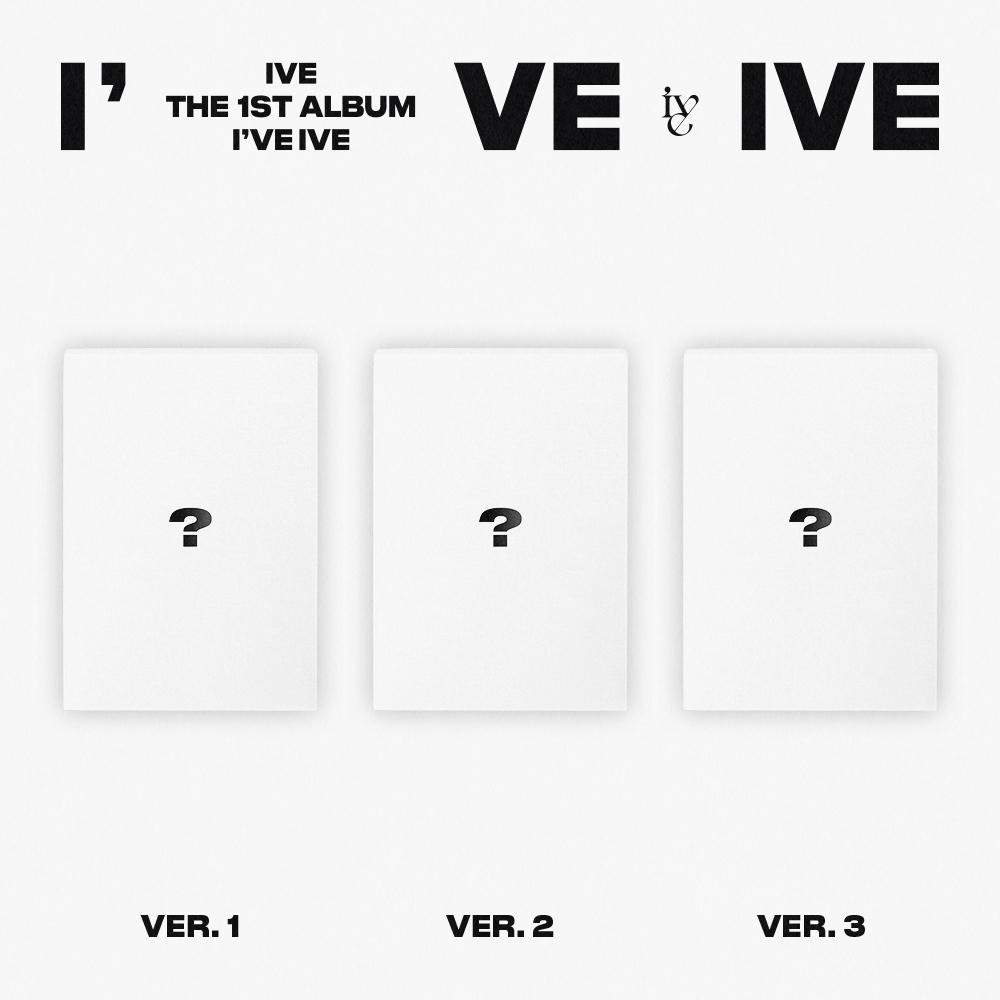 [全款 裸专] [线下签售活动] [3CD 套装] IVE - 正规1辑 [I've IVE] (VER.1 + VER.2 + VER.3)_安宥真吧