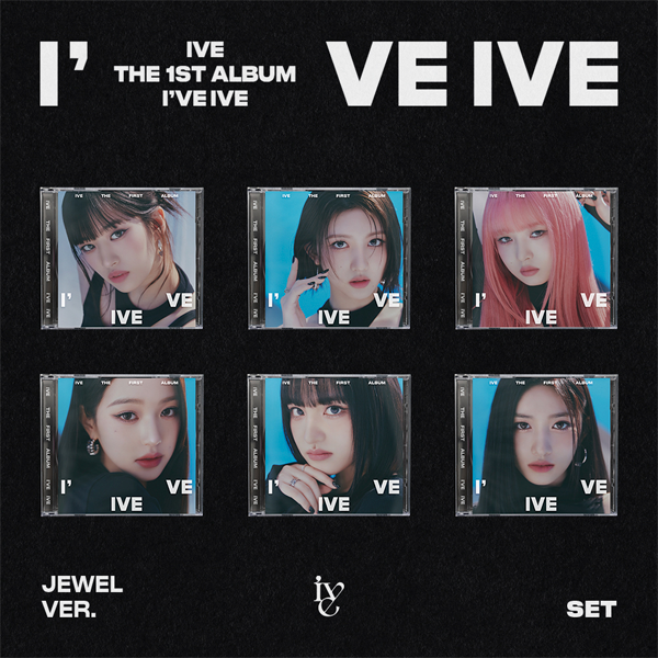[@IveFrance][6CD SET] IVE - THE 1ST ALBUM [I've IVE] (Jewel Ver.) (Limited Edition)
