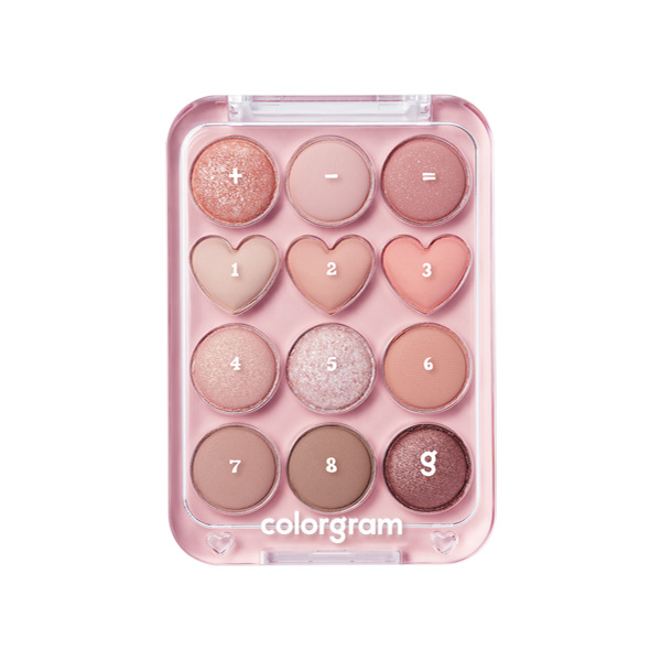 Pin Point Eyeshadow Palette 01 Peach+Coral=♥