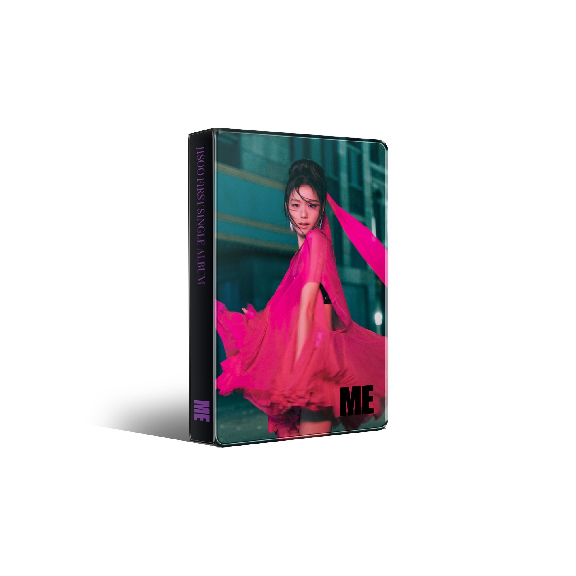 JISOO - JISOO FIRST SINGLE ALBUM [ME] YG TAG ALBUM (LP Ver.) (B Ver.)