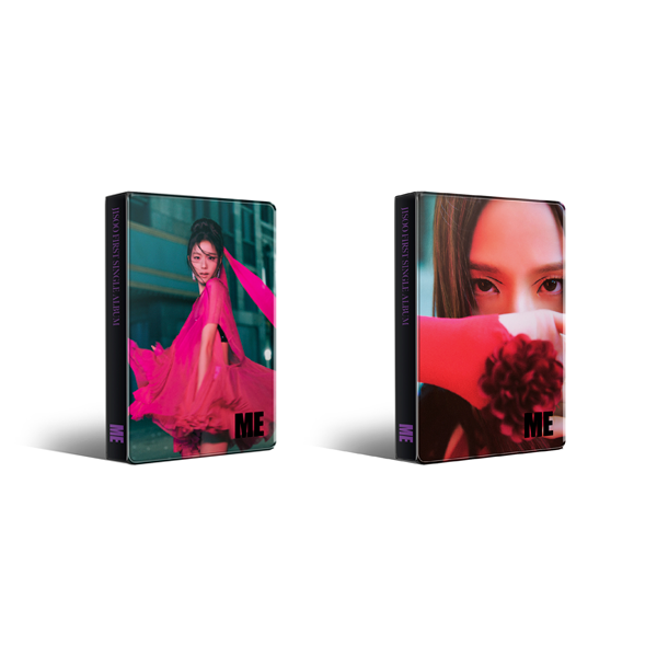 [全款 裸专][2CD 套装] JISOO - JISOO FIRST SINGLE ALBUM [ME] YG TAG ALBUM (LP Ver.) (A Ver. + B Ver.)_职业黑粉操盘手吧