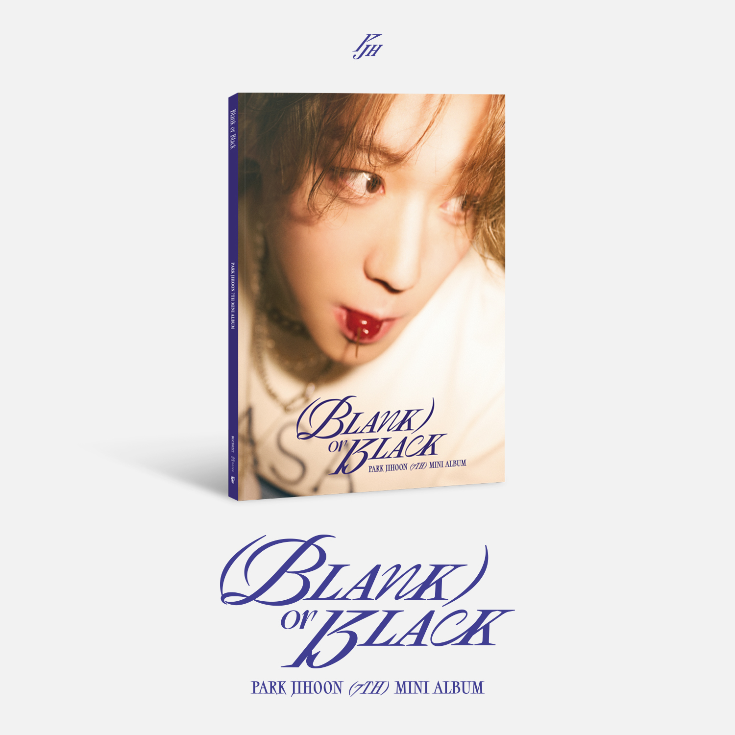 [2nd] [Video Call Sign Event] PARK JIHOON - 7th MINI ALBUM [Blank or Black] (Blank Space Ver.)