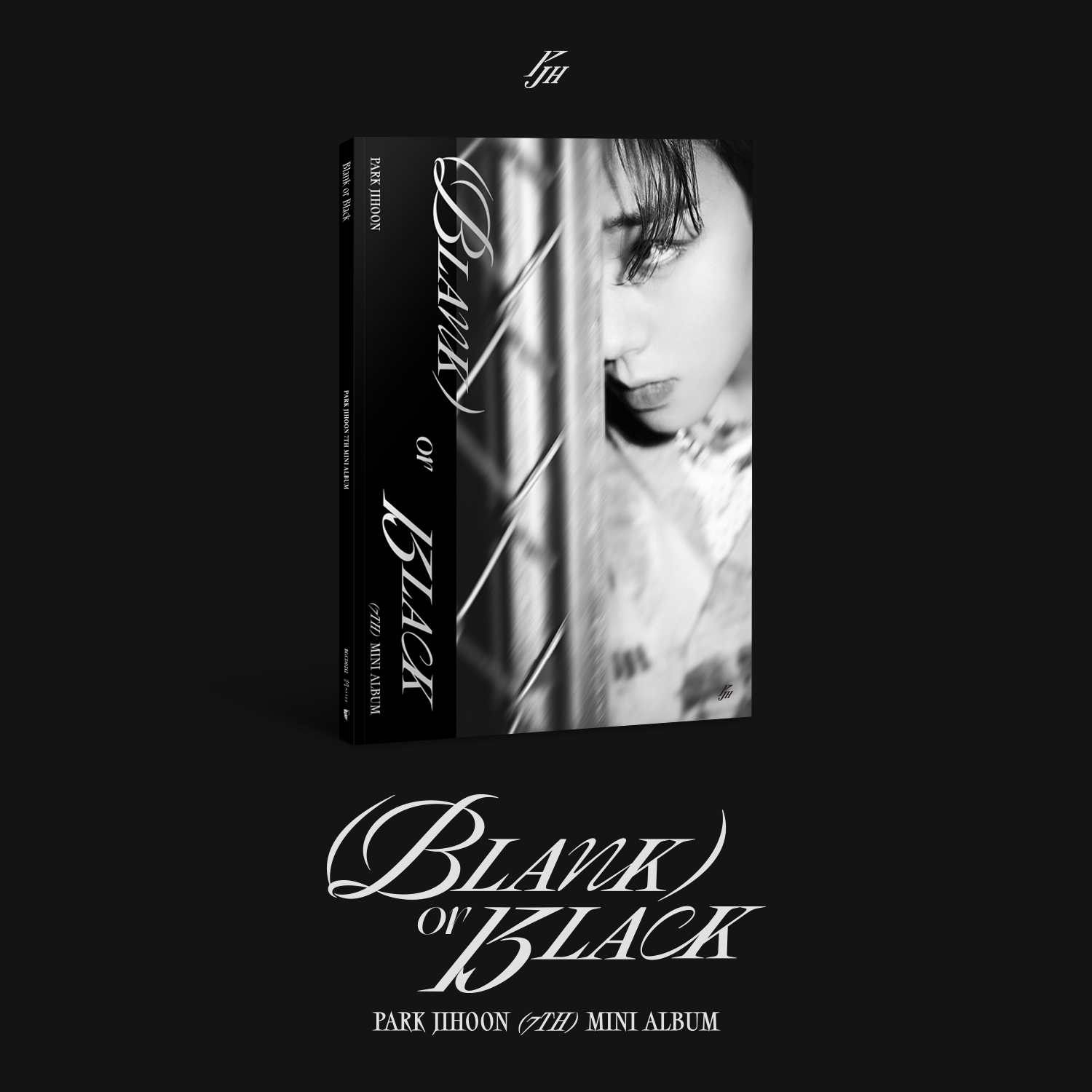 PARK JIHOON - 7th MINI ALBUM [Blank or Black] (Veiled Black Ver.)