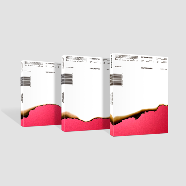 [全款 裸专 第二批 截止至5.8 早7点] LE SSERAFIM - 1st Studio Album [UNFORGIVEN] (Random Ver.)_洪恩採_RubyPrincess