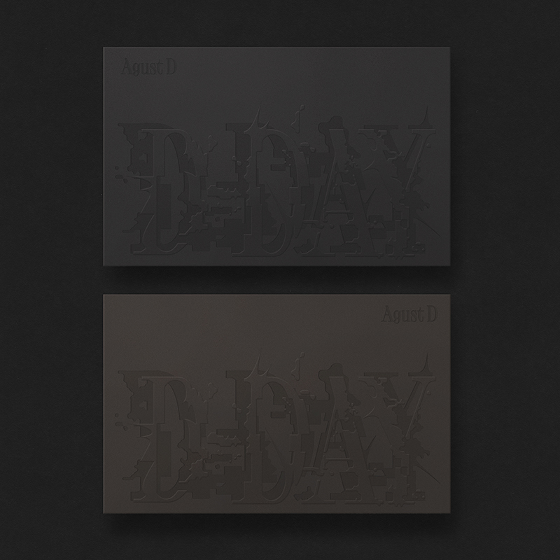 [2CD SET] Agust D - [D-DAY] (VERSION 01 + VERSION 02)