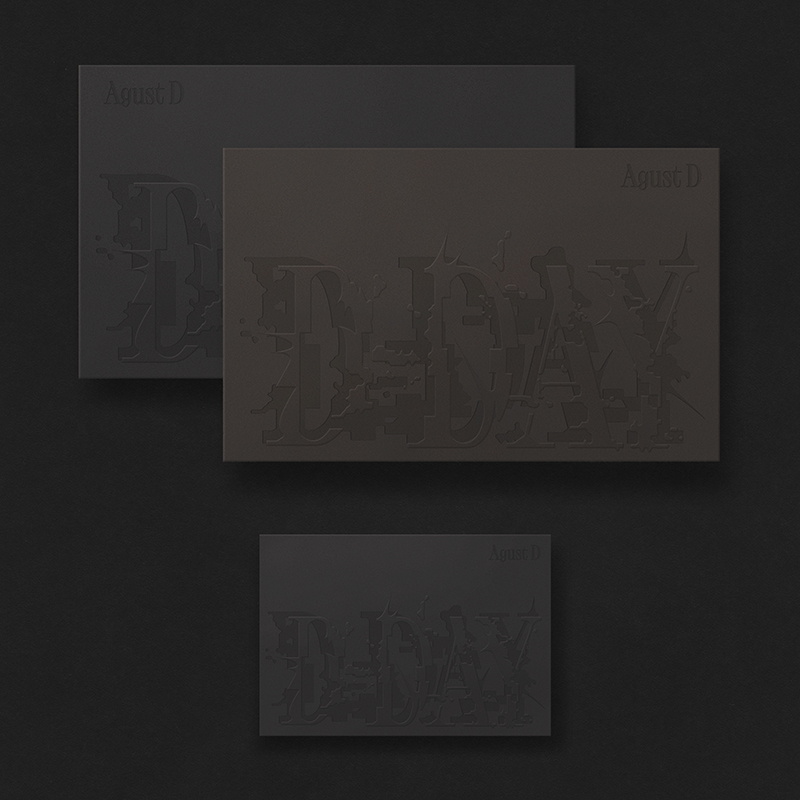 [3CD SET] Agust D - [D-DAY] (VERSION 01 + VERSION 02 + Weverse Albums ver.)