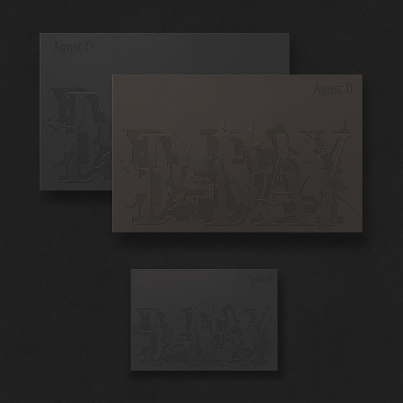 [3CD 세트상품] 어거스트 디 (Agust D) - [D-DAY] (VERSION 01 + VERSION 02 + Weverse Albums ver.)