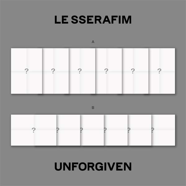 LE SSERAFIM 1st Studio Album 'UNFORGIVEN'