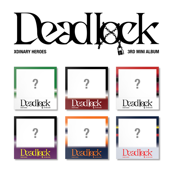 [@xheroescharts] Xdinary Heroes - 3rd Mini Album [Deadlock] (COMPACT Ver.) (Random Ver.)