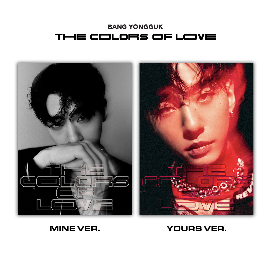 [全款 裸专][2CD 套装] Bang Yongguk - 迷你2辑 [THE COLORS OF LOVE] (MINE Ver. + YOURS Ver.)_BABY_ForeverWithBAP
