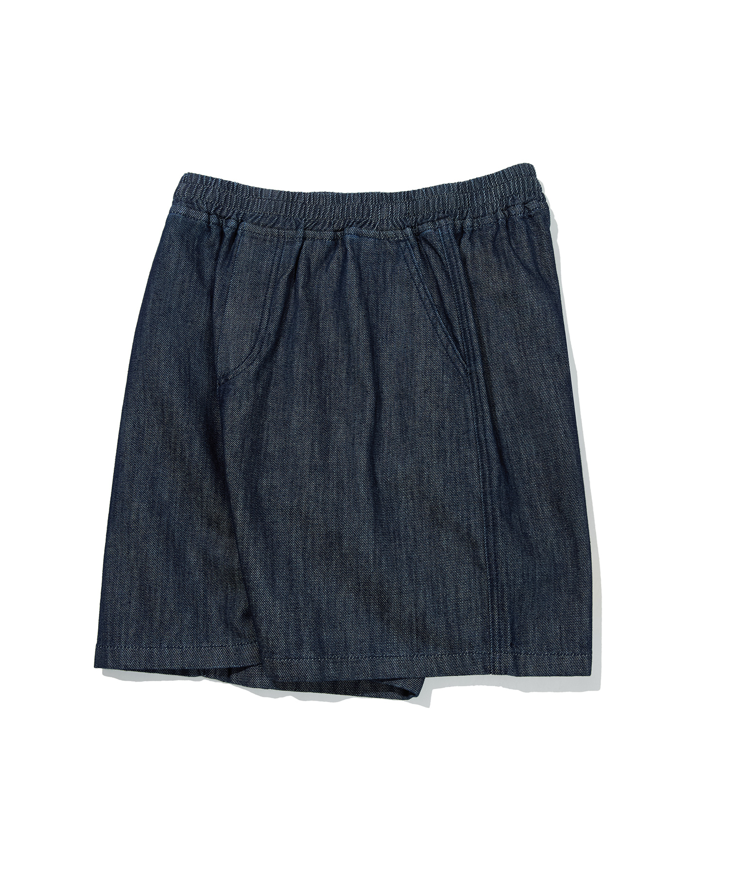 [Seventeen HOSHI Gift] Linen Denim Regular Fit Shorts [INDIGO] 3sizes