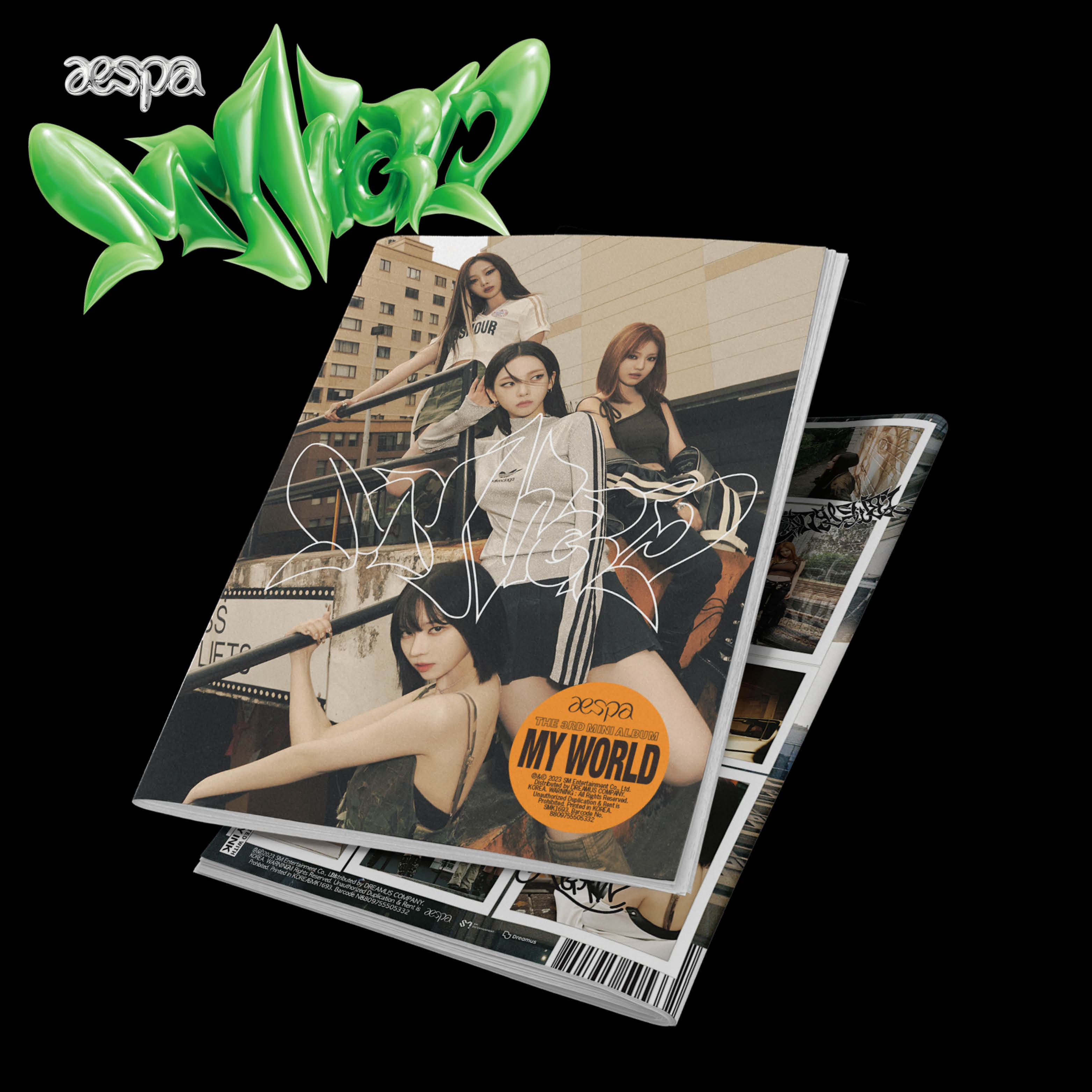 에스파 (aespa) - 미니앨범 3집 [MY WORLD] (Tabloid Ver.)