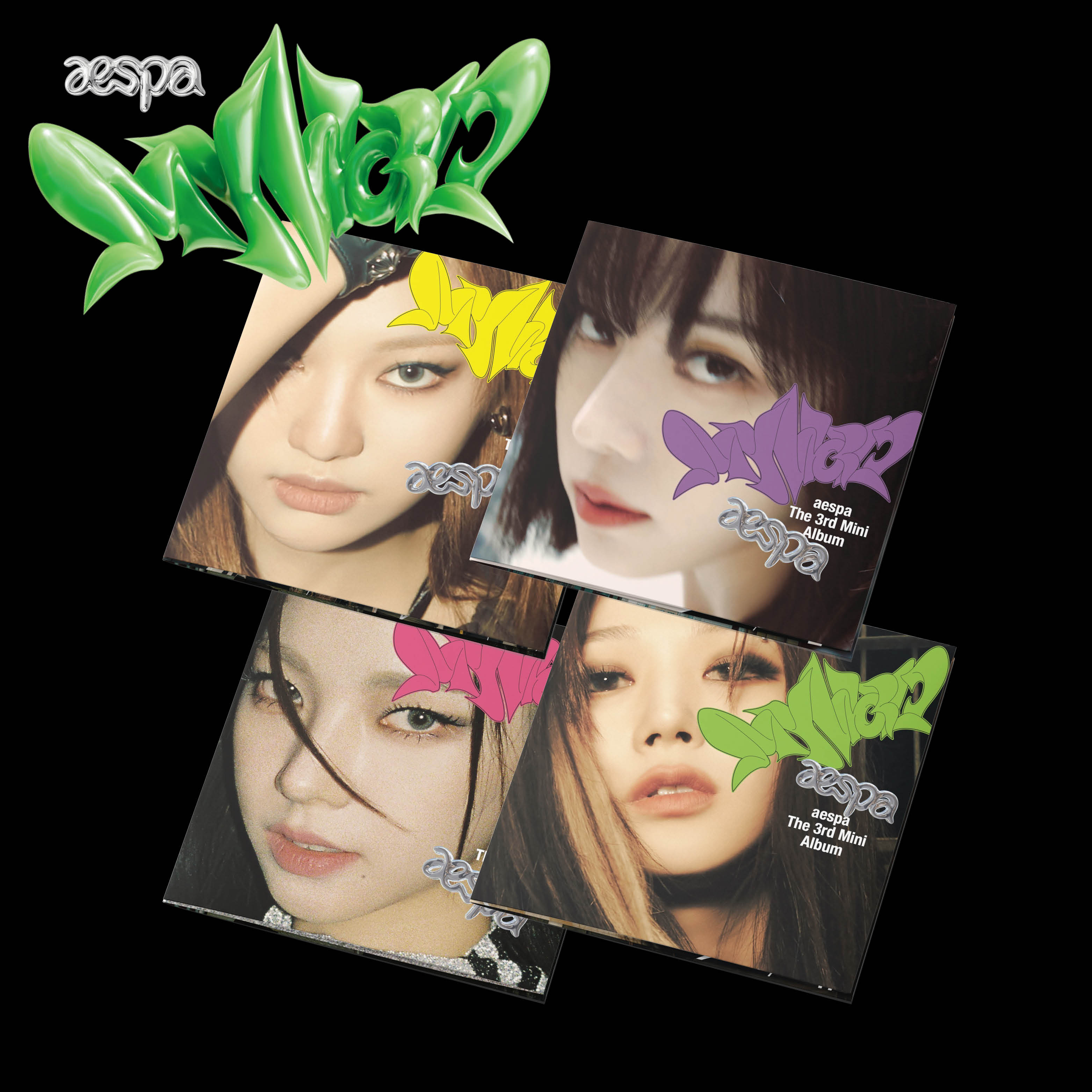 에스파 (aespa) - 미니앨범 3집 [MY WORLD] (Poster Ver.) (랜덤버전)