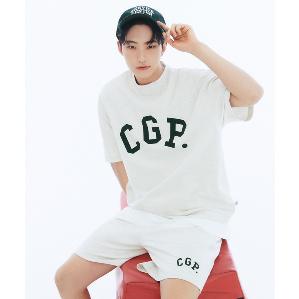 hoshi☆　1207 PING APPAREL】バイカラーニットポロシャツ ＜GOLD＞ (MENS