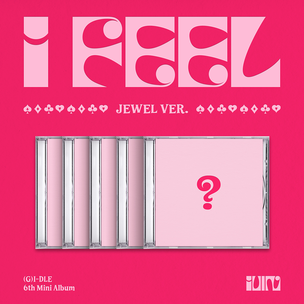 (G)I-DLE - 迷你6辑 [I feel] (Jewel Ver.) (随机版本)