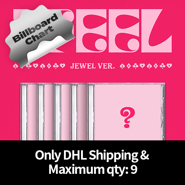 [Counting towards Billboard chart] (G)I-DLE - 6th Mini Album [I feel] (Jewel Ver.) (Random Ver.) (DHL Shipping Only & Maximum qty: 9)