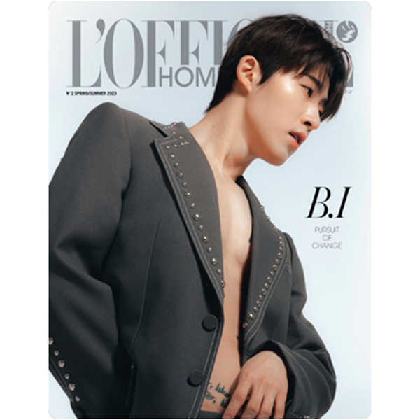 [全款] L`OFFICIEL HOMMES Philippine 2023 SS (封面 : B.I) _金韩彬吧