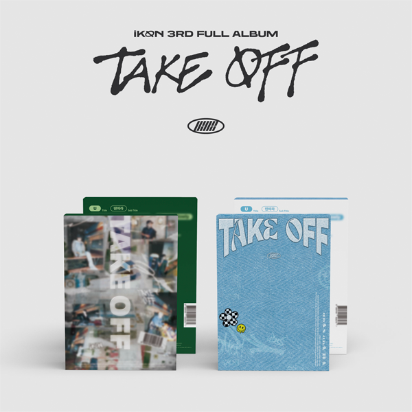 [全款 裸专][线下签售活动] [2CD 套装] iKON - 3RD FULL ALBUM [TAKE OFF] (U Ver. + 딴따라 Ver.) _金知元吧