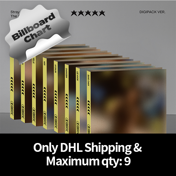 [Counting towards Billboard chart] Stray Kids - THE 3RD ALBUM [★★★★★ (5-STAR)] (DIGIPACK VER.) (Random Ver.) (DHL Shipping Only & Maximum qty: 9)