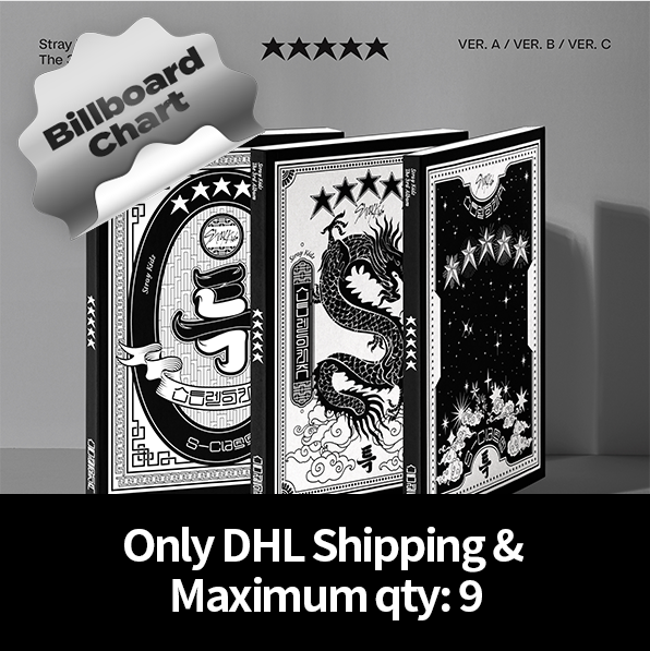 [Counting towards Billboard chart] Stray Kids - THE 3RD ALBUM [★★★★★ (5-STAR)] (Random Ver.) (DHL Shipping Only & Maximum qty: 9)