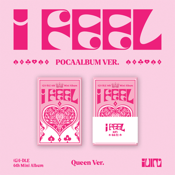 (G)I-DLE - ミニアルバム6集 [I feel] (PocaAlbum Ver.) (Queen Ver.)