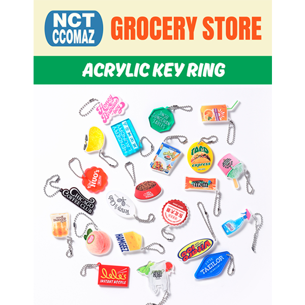 NCT - ACRYLIC KEY RING [NCT CCOMAZ GROCERY STORE MD]
