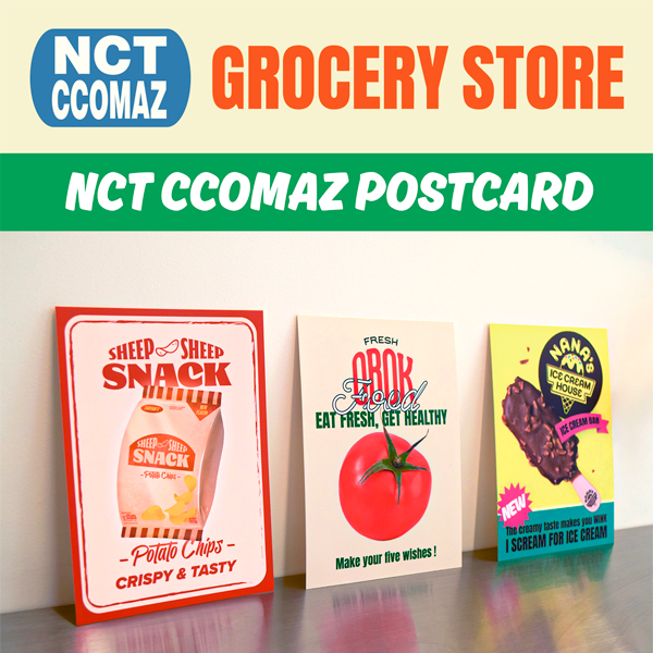 NCT - CCOMAZ POSTCARD [NCT CCOMAZ GROCERY STORE MD]