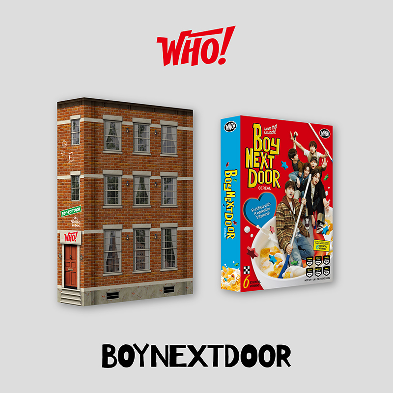 [全款 裸专 第二批 截止至6.5早7点] [2CD 套装] BOYNEXTDOOR - 1st Single [WHO!] (WHO ver. + Crunch ver.)_BND九站联合