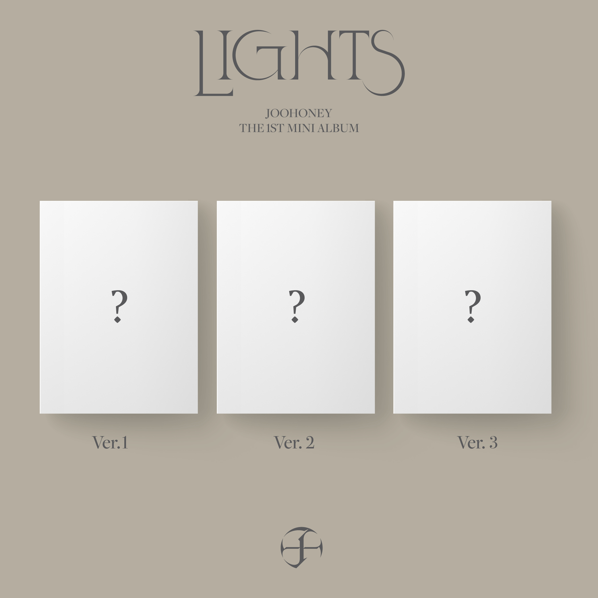 [全款 裸专] [3CD 套装] JOOHONEY - 1st Mini Album [LIGHTS] (Ver.1 + Ver.2 + Ver.3)_Trespass_MonstaX资讯博