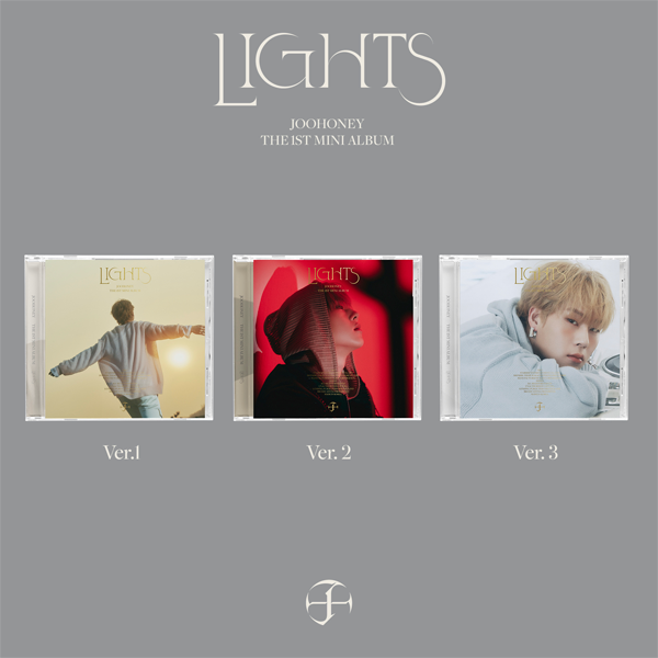 [全款 裸专 第二批 截止至5.28早7点]] JOOHONEY - 1st Mini Album [LIGHTS] (Jewel Ver.) (随机版本)_Jooheonbar_李周宪吧